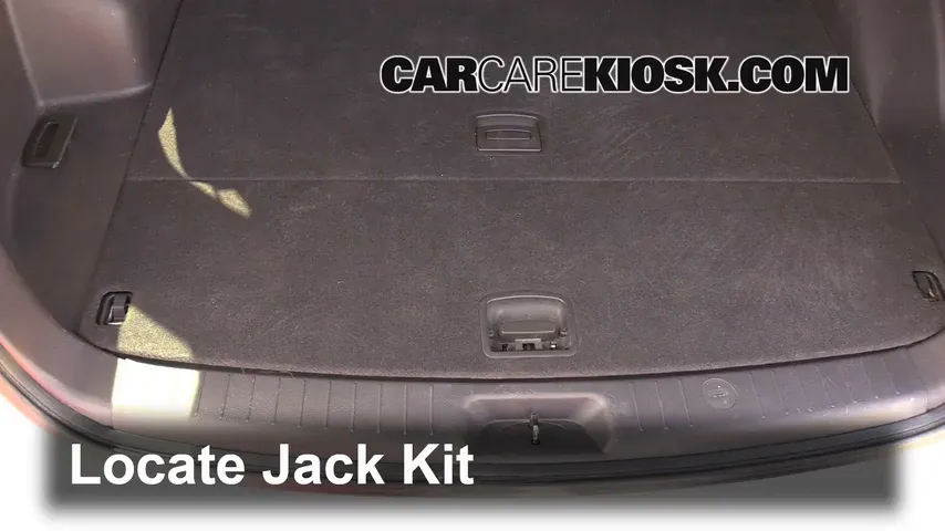 2010 Hyundai Santa Fe SE 3.5L V6 Tires & Wheels Change a Flat Tire